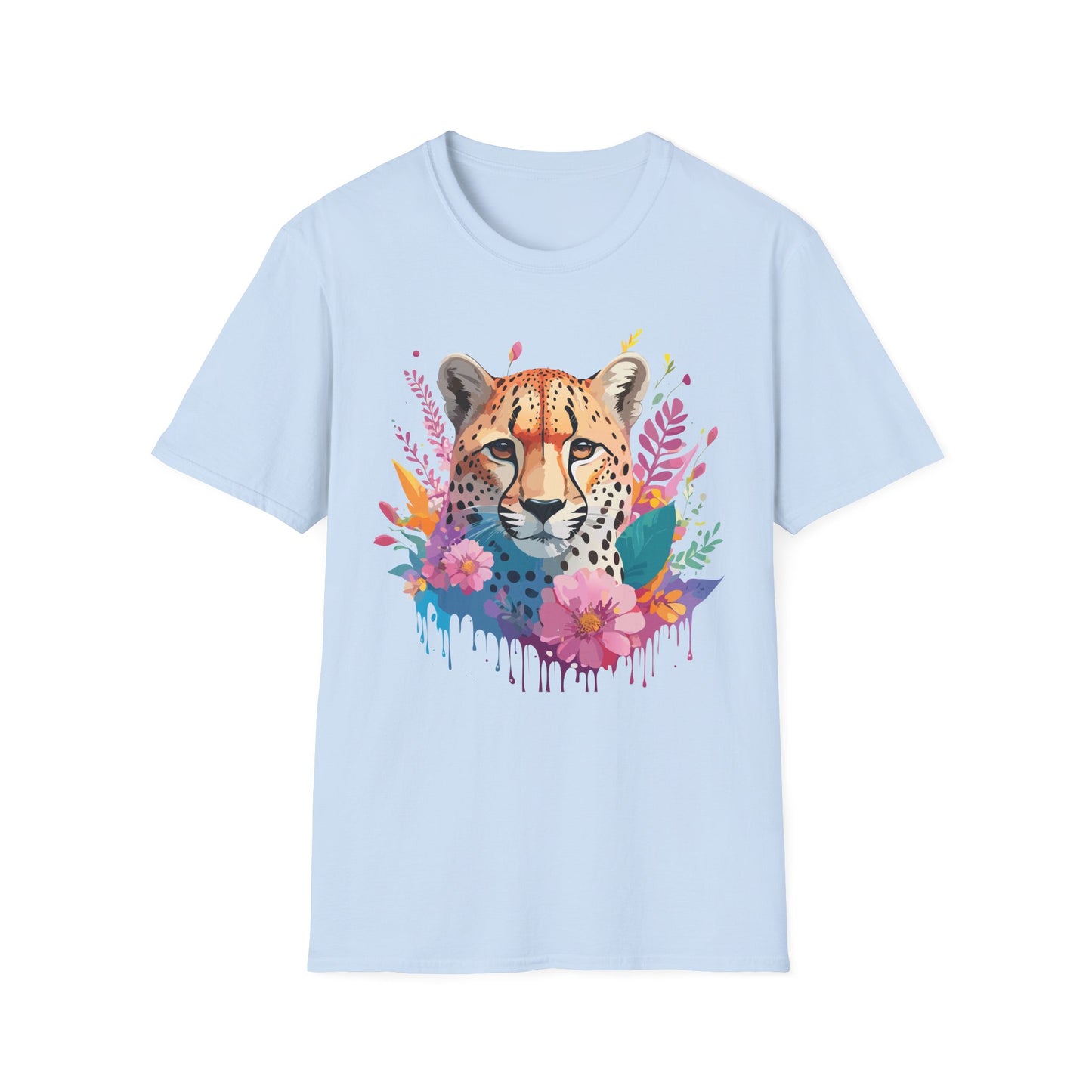 Cheetah Shirt, Shirt with Cheetah, Cheetah Tee, Shirt with Animals