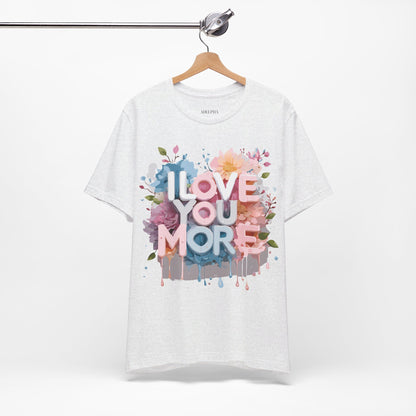 Natural Cotton Tee Shirt - Love story Collection Printify