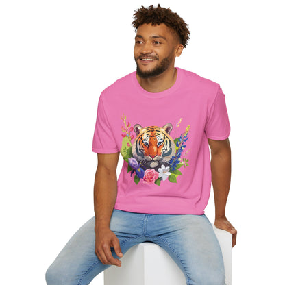 Tiger Shirt Unisex Gildan Softstyle Tee 100 Percent Ring Spun Cotton