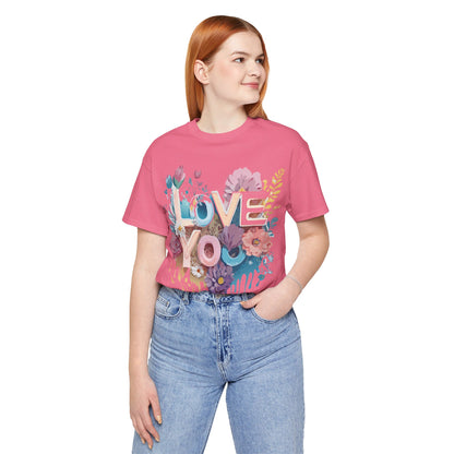 Natural Cotton Tee Shirt - Love story Collection Printify