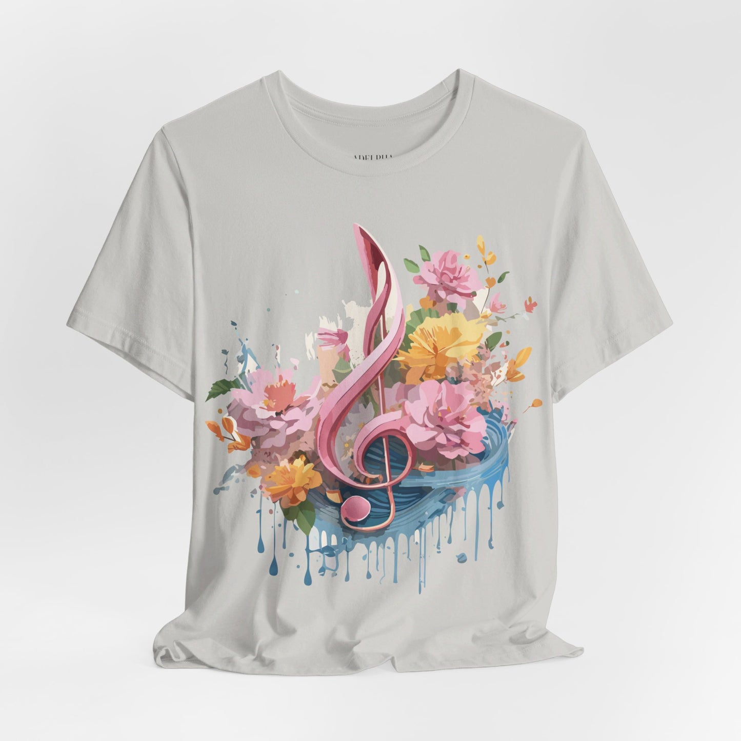 Natural Cotton Tee Shirt - Music collection