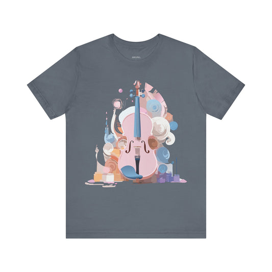 Natural Cotton Tee Shirt - Music Collection