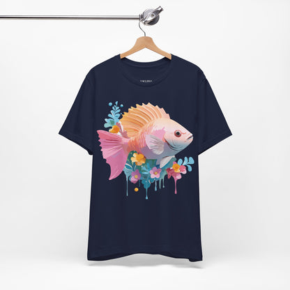 Shirt with Animals | Fish Printify