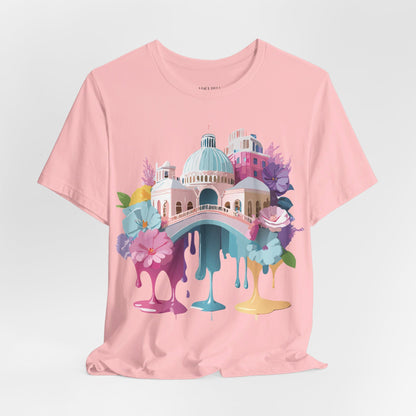 Natural Cotton Tee Shirt - Beautiful Places Collection - Venice Printify