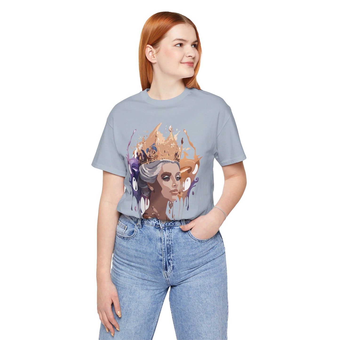 Natural Cotton Tee Shirt - Queen Collection