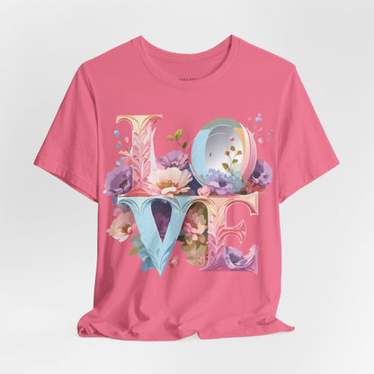Natural Cotton Tee Shirt - Love story Collection Printify