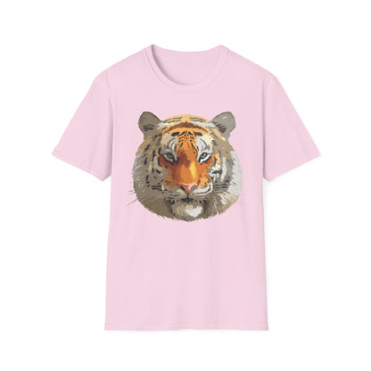 Unisex Tiger Shirt Animal Print Tee Gildan Softstyle Cotton Quality