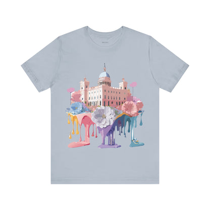 Natural Cotton Tee Shirt - Beautiful Places Collection - Madrid Printify