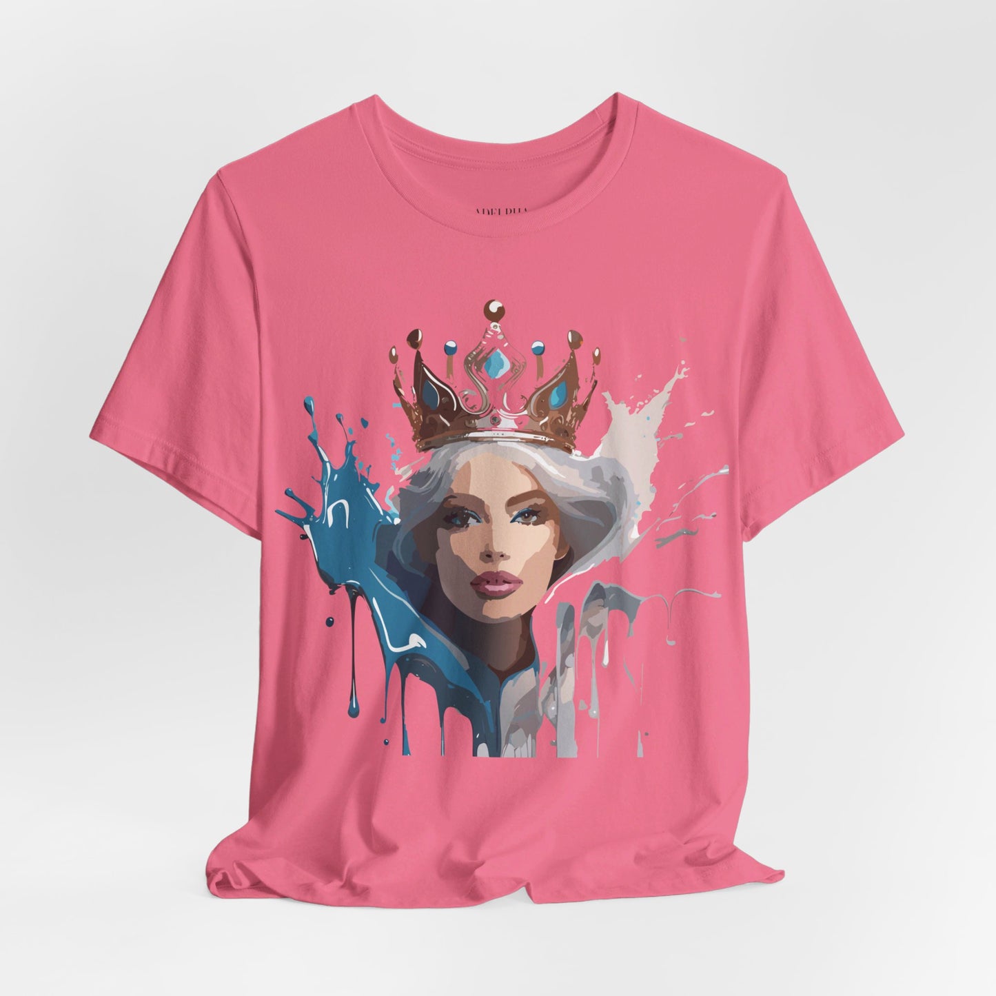 T-Shirt aus natürlicher Baumwolle – Queen Collection