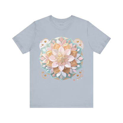 Natural Cotton Tee Shirt - Medallion Collection Printify