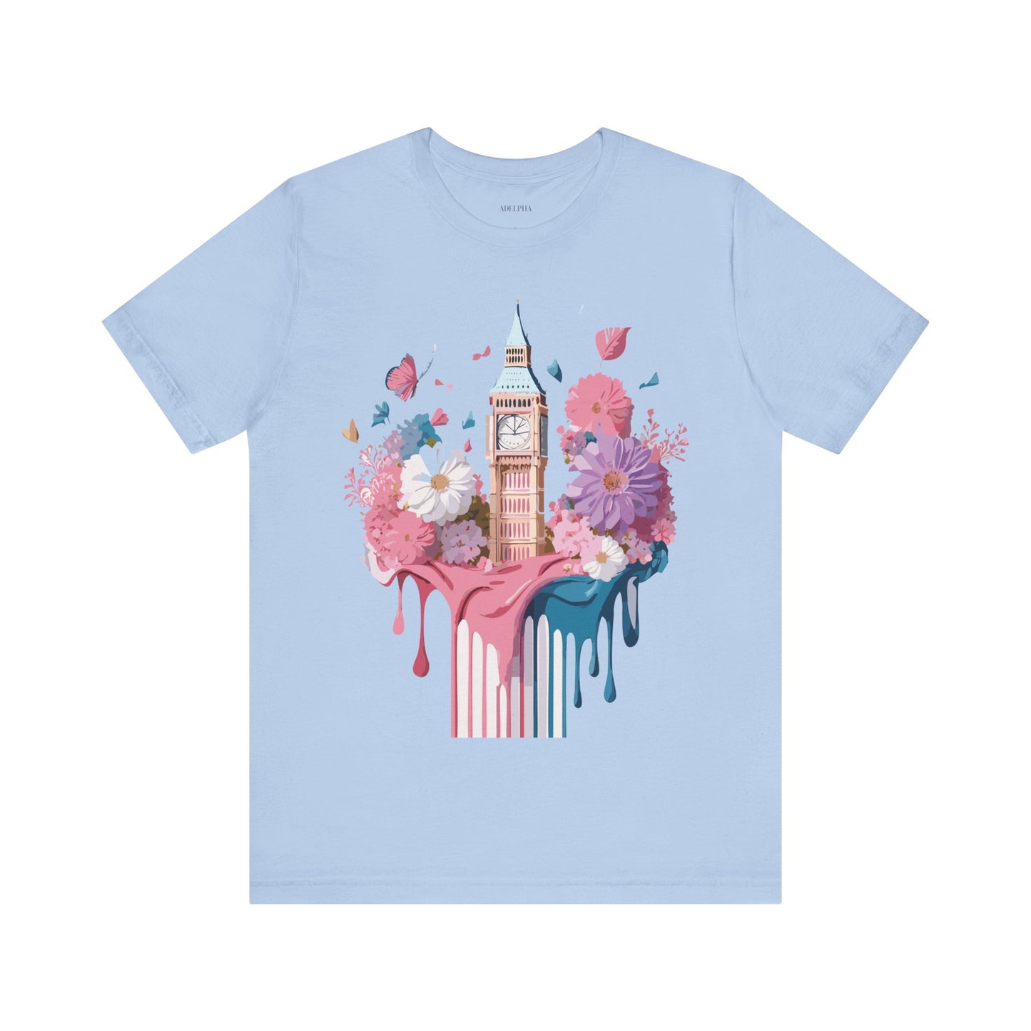 Natural Cotton Tee Shirt - Beautiful Places Collection - London