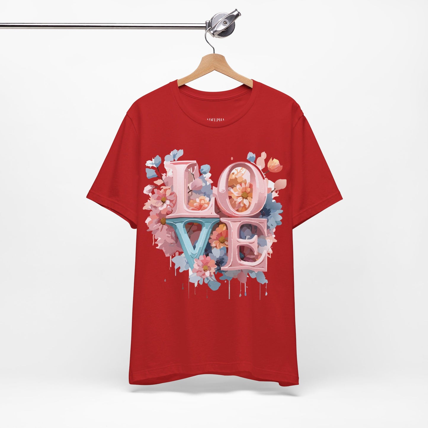 T-Shirt aus natürlicher Baumwolle – Love Story Collection