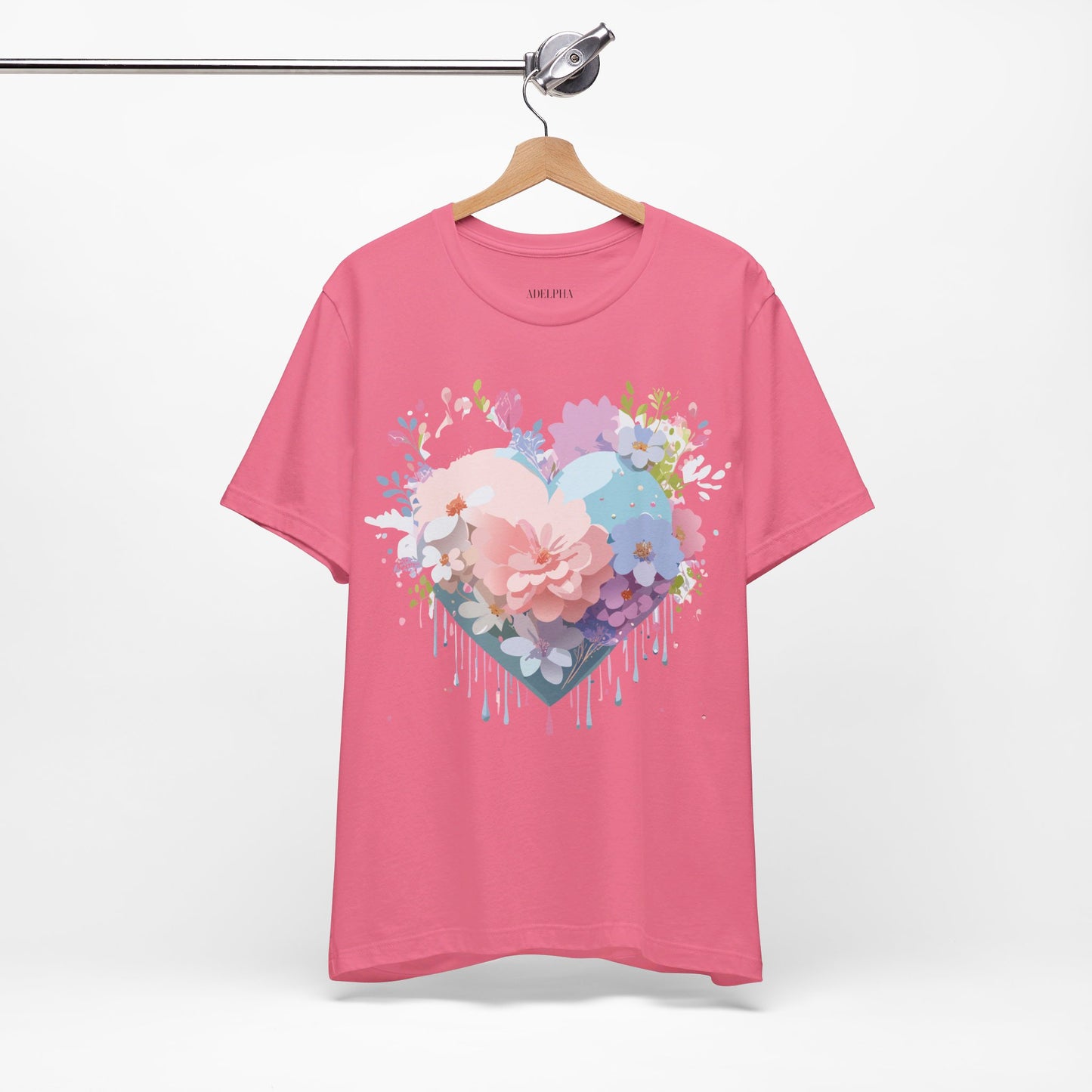 Natural Cotton Tee Shirt - Love story Collection