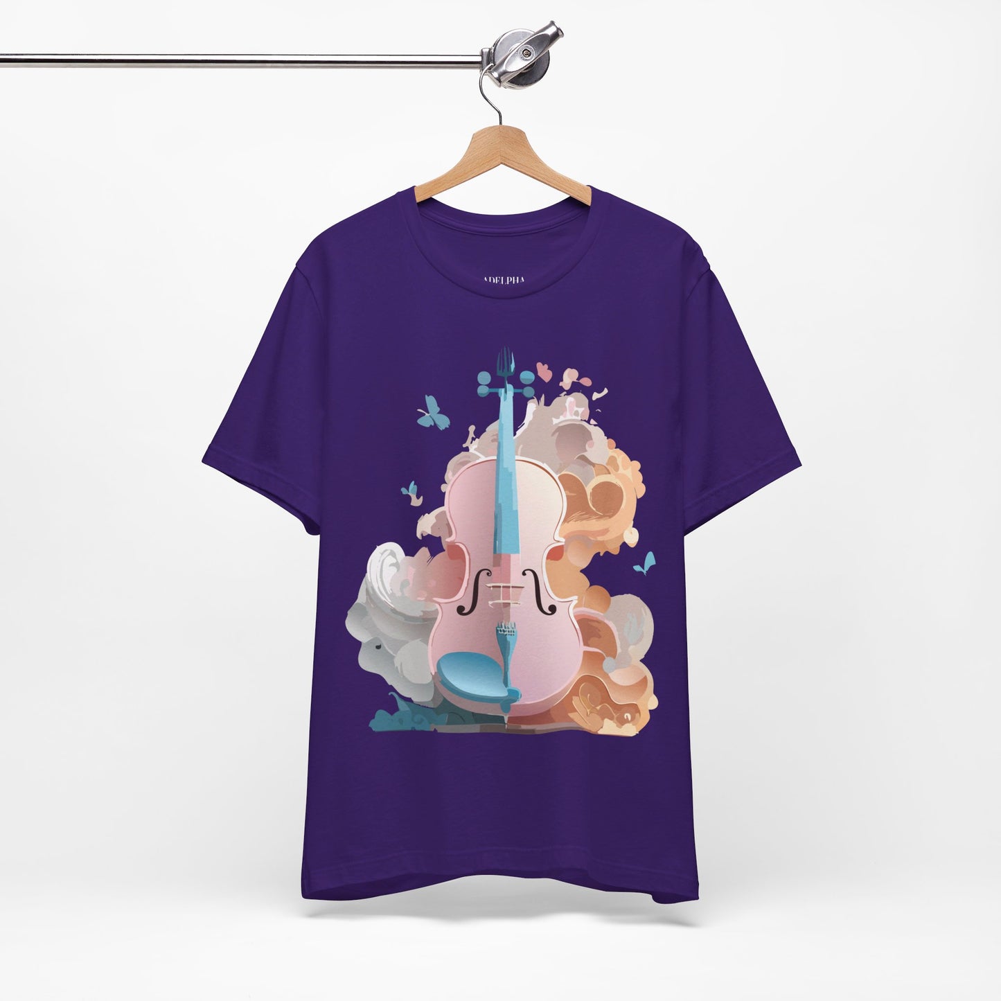 Natural Cotton Tee Shirt - Music Collection