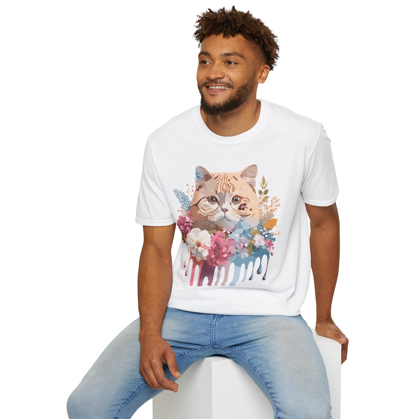 Cat Shirt, Shirt with Cat, Cats Tee, Kitten Tee