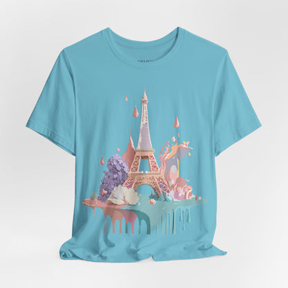 Tourist Shirt, Shirt with Paris - ADELPHA