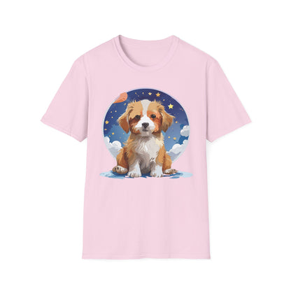 Dog Shirt Unisex Animal Tee Gildan Softstyle 64000 Short Sleeve Comfort