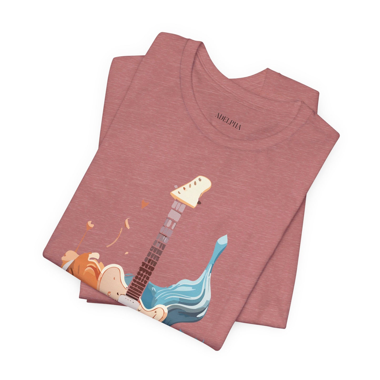 T-shirt en coton naturel - Collection Musique