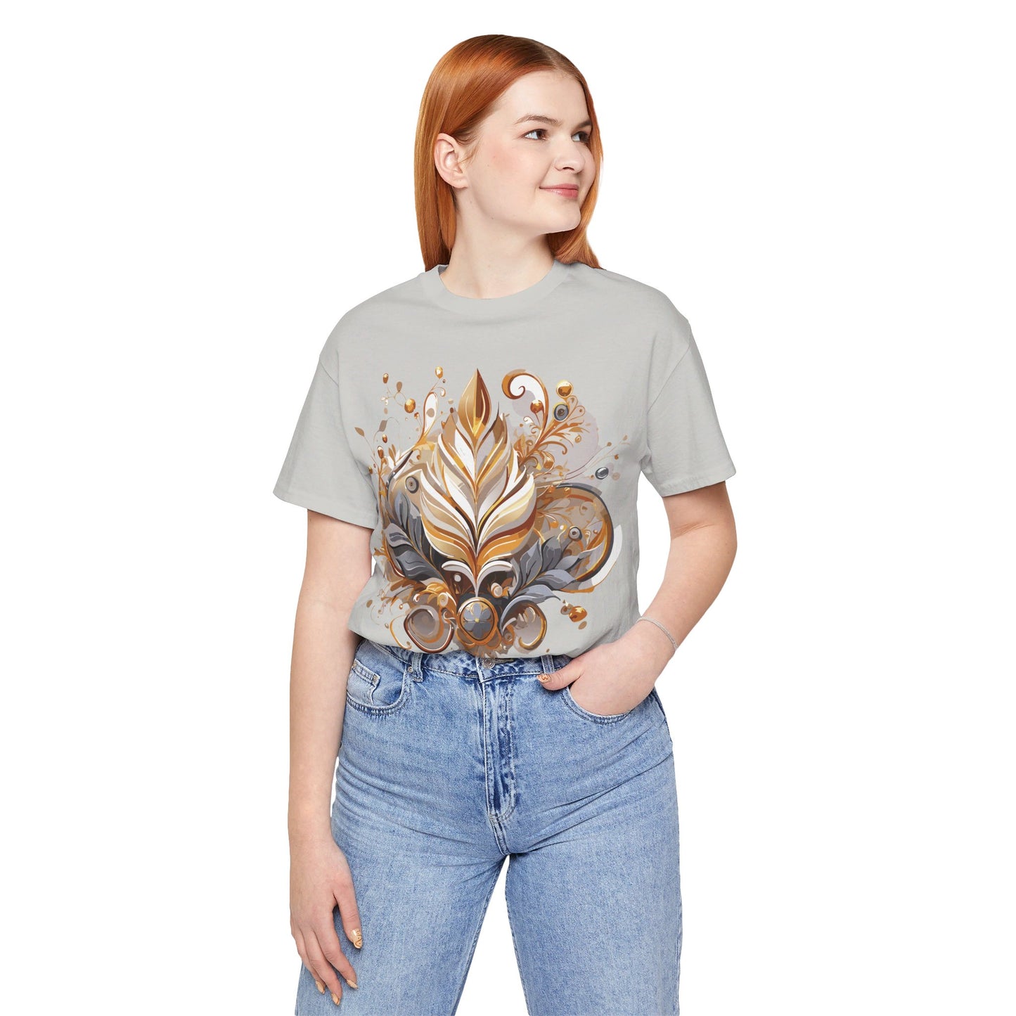 T-Shirt aus natürlicher Baumwolle – Queen Collection