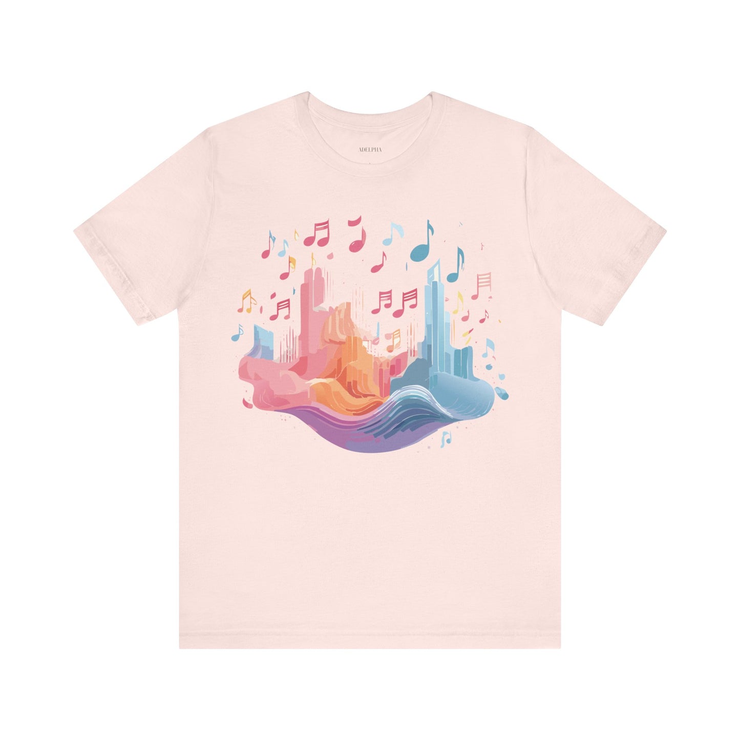 T-shirt en coton naturel - Collection Musique