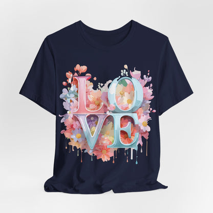 Natural Cotton Tee Shirt - Love Story Collection Printify