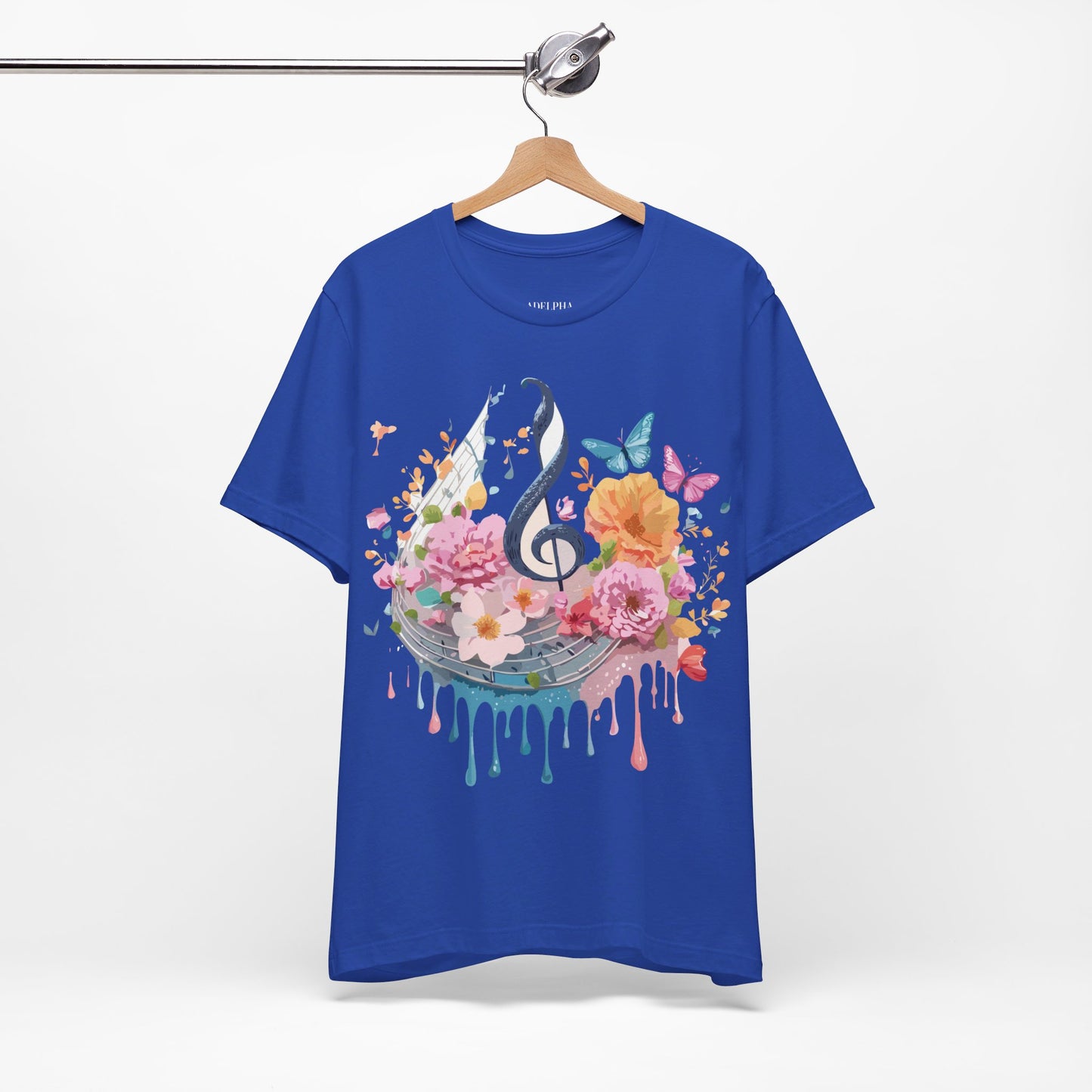 Natural Cotton Tee Shirt - Music Collection