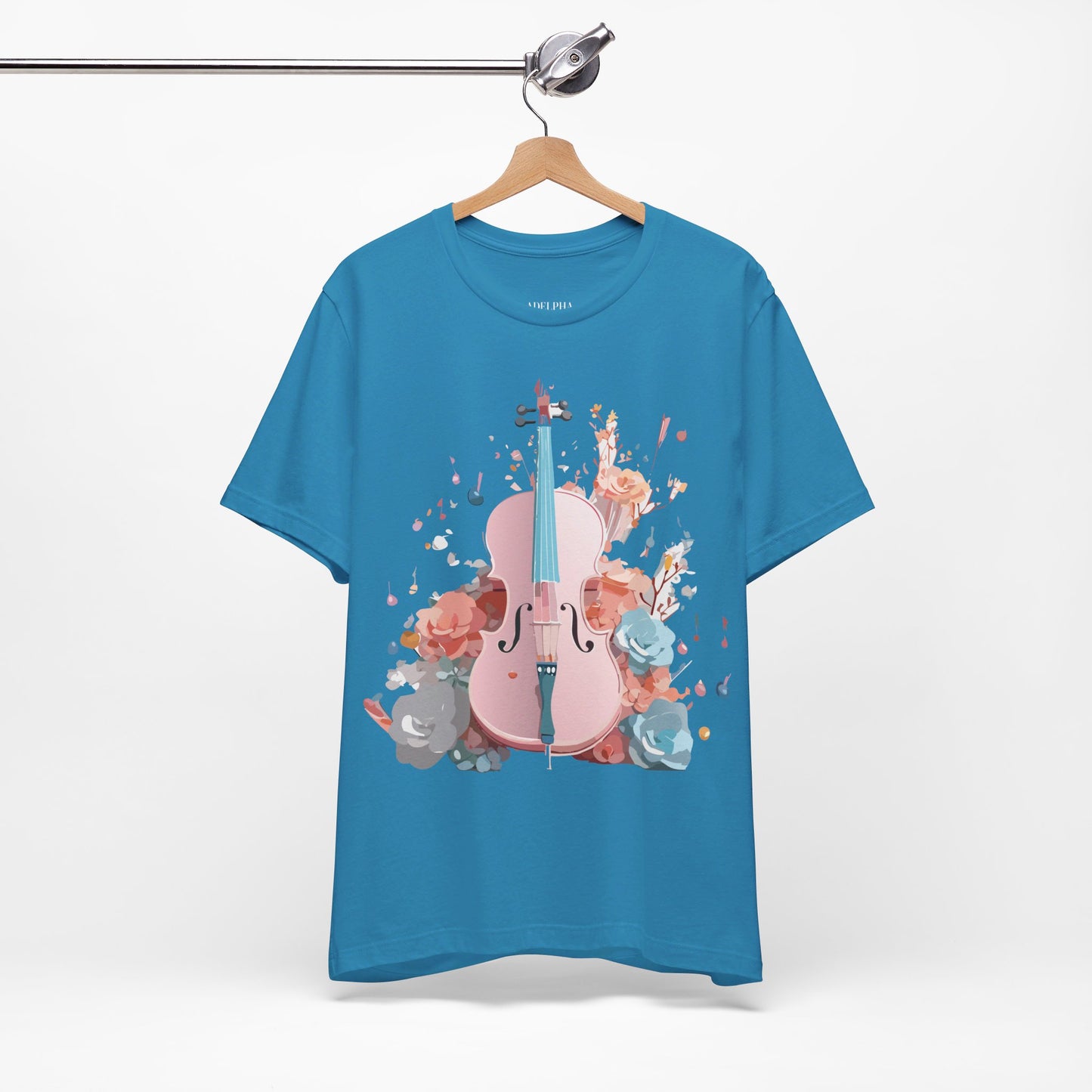 Natural Cotton Tee Shirt - Music Collection