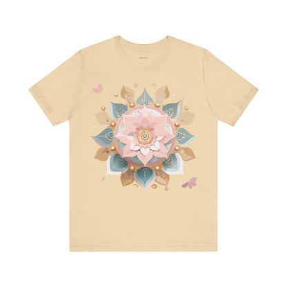 Natural Cotton Tee Shirt - Medallion Collection Printify