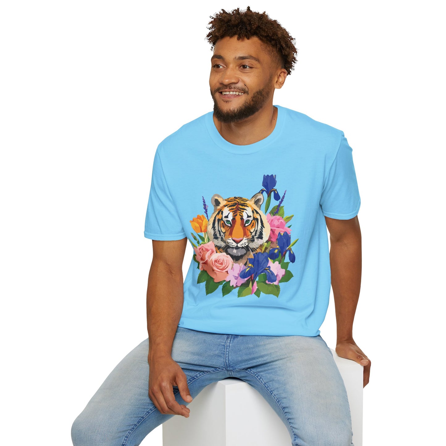 Tiger Shirt, Shirt with Tiger, Animal Tee, Shirt with Animals