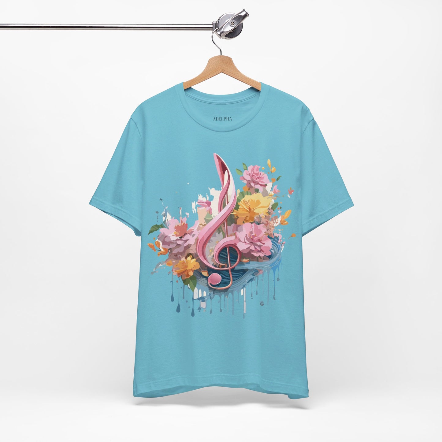 Natural Cotton Tee Shirt - Music collection