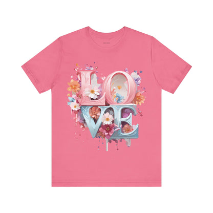 Natural Cotton Tee Shirt - Love story Collection Printify