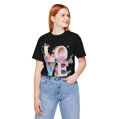 Natural Cotton Tee Shirt - Love Story Collection Printify