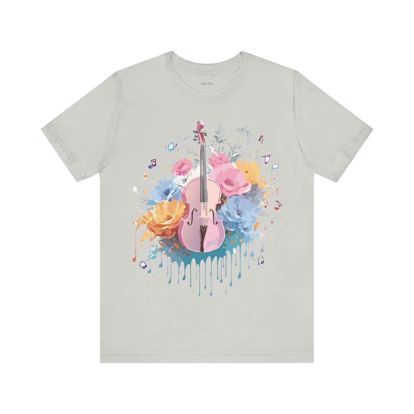 Natural Cotton Tee Shirt - Music collection