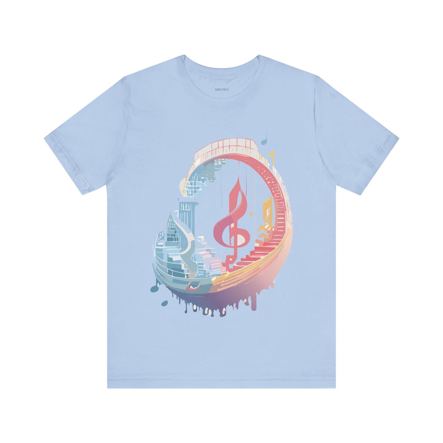 T-shirt en coton naturel - Collection Musique