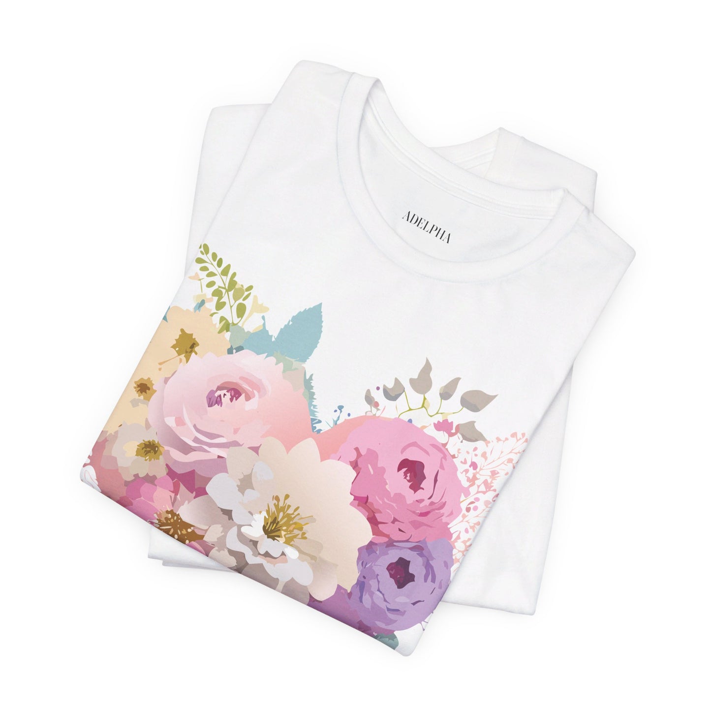 T-shirt en coton naturel - Collection Love story