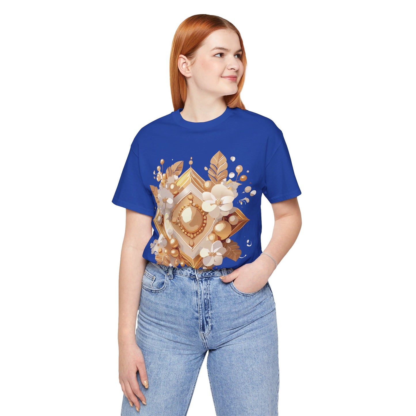 T-Shirt aus natürlicher Baumwolle – Queen Collection