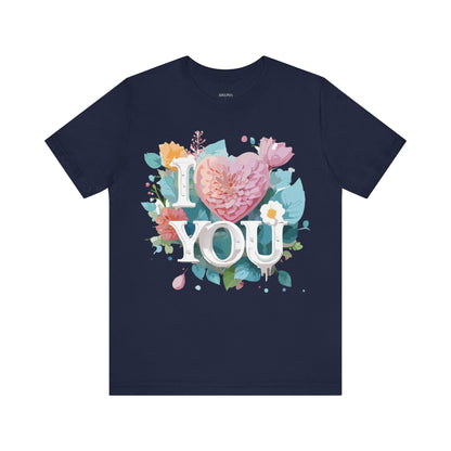 Natural Cotton Tee Shirt - Love Story Collection Printify