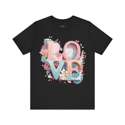 Natural Cotton Tee Shirt - Love Story Collection Printify