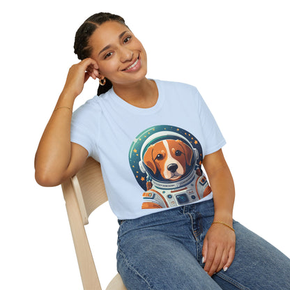 Dog Shirt Unisex Animal Print Tee Softstyle Short Sleeve Tee