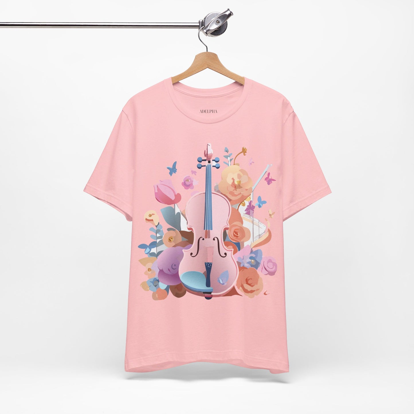 T-shirt en coton naturel - Collection Musique