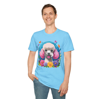 Dog Shirt With Animals Unisex Softstyle Tee 100 Percent Cotton Gildan 64000
