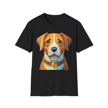 Dog Shirt Unisex Animal Tee Gildan Softstyle 64000 Cotton Tee