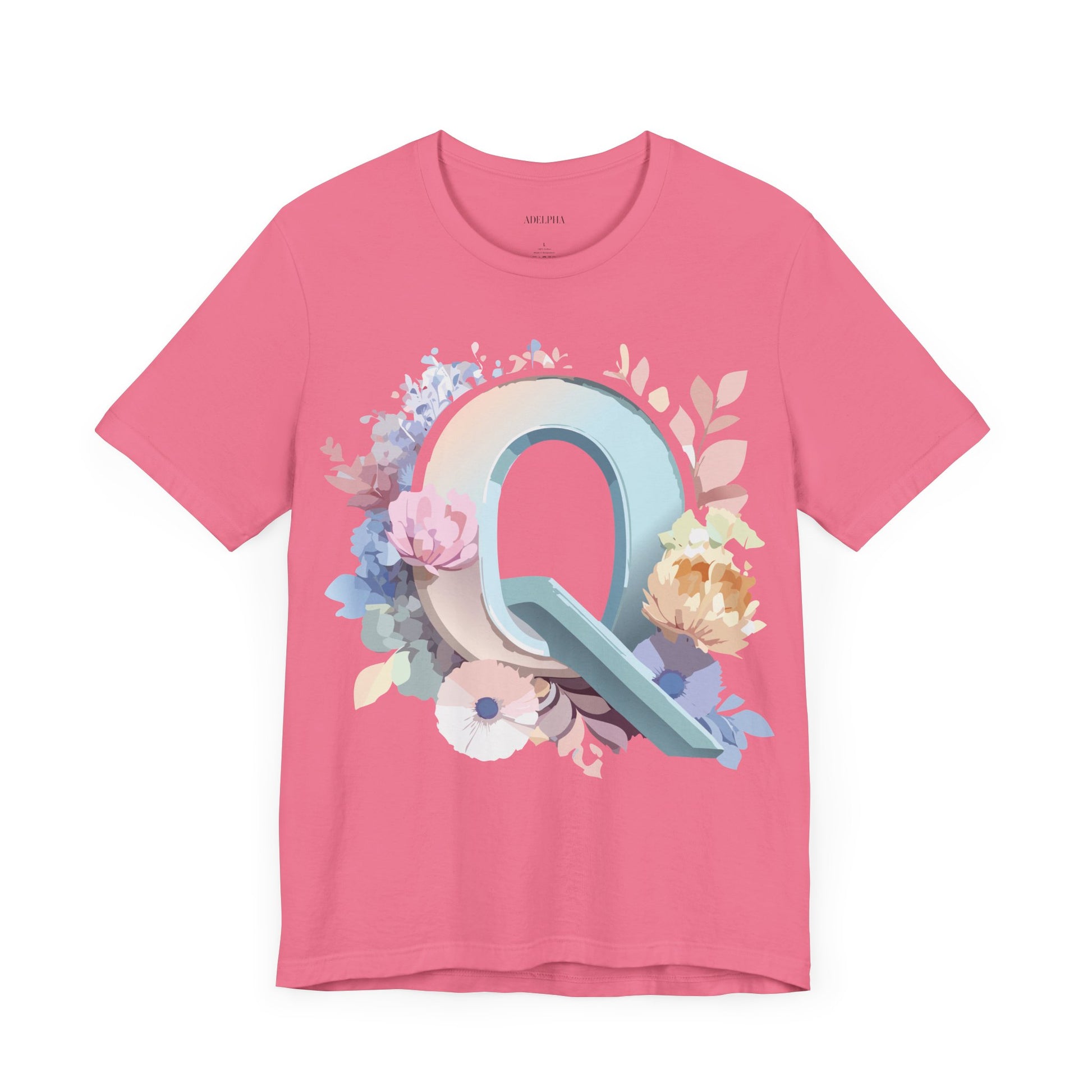 Letter Shirt, Letter Q Shirt - ADELPHA