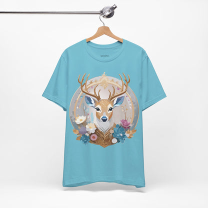 Natural Cotton Tee Shirt - Medallion Collection Printify