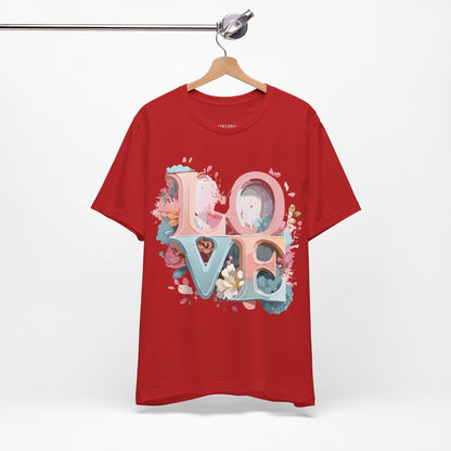 Natural Cotton Tee Shirt - Love Story Collection Printify