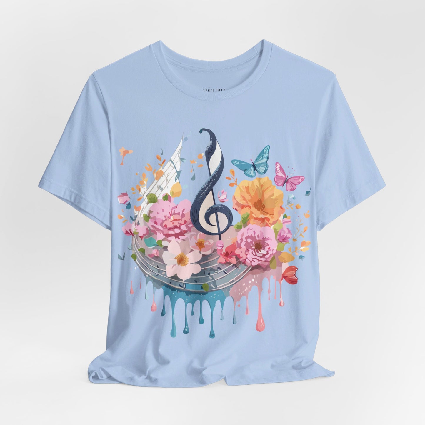 T-shirt en coton naturel - Collection Musique