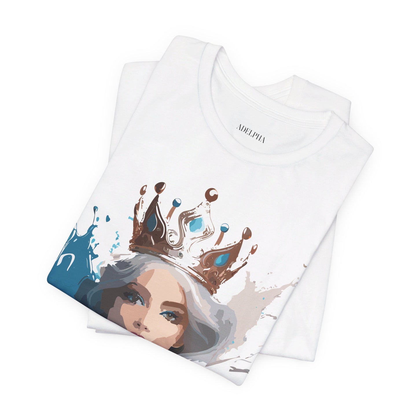 T-shirt en coton naturel - Collection Queen