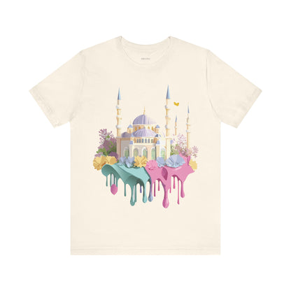 Natural Cotton Tee Shirt - Istanbul, Turkey Printify