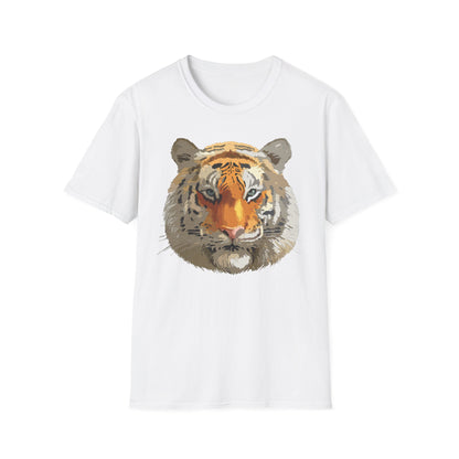 Unisex Tiger Shirt Animal Print Tee Gildan Softstyle Cotton Quality