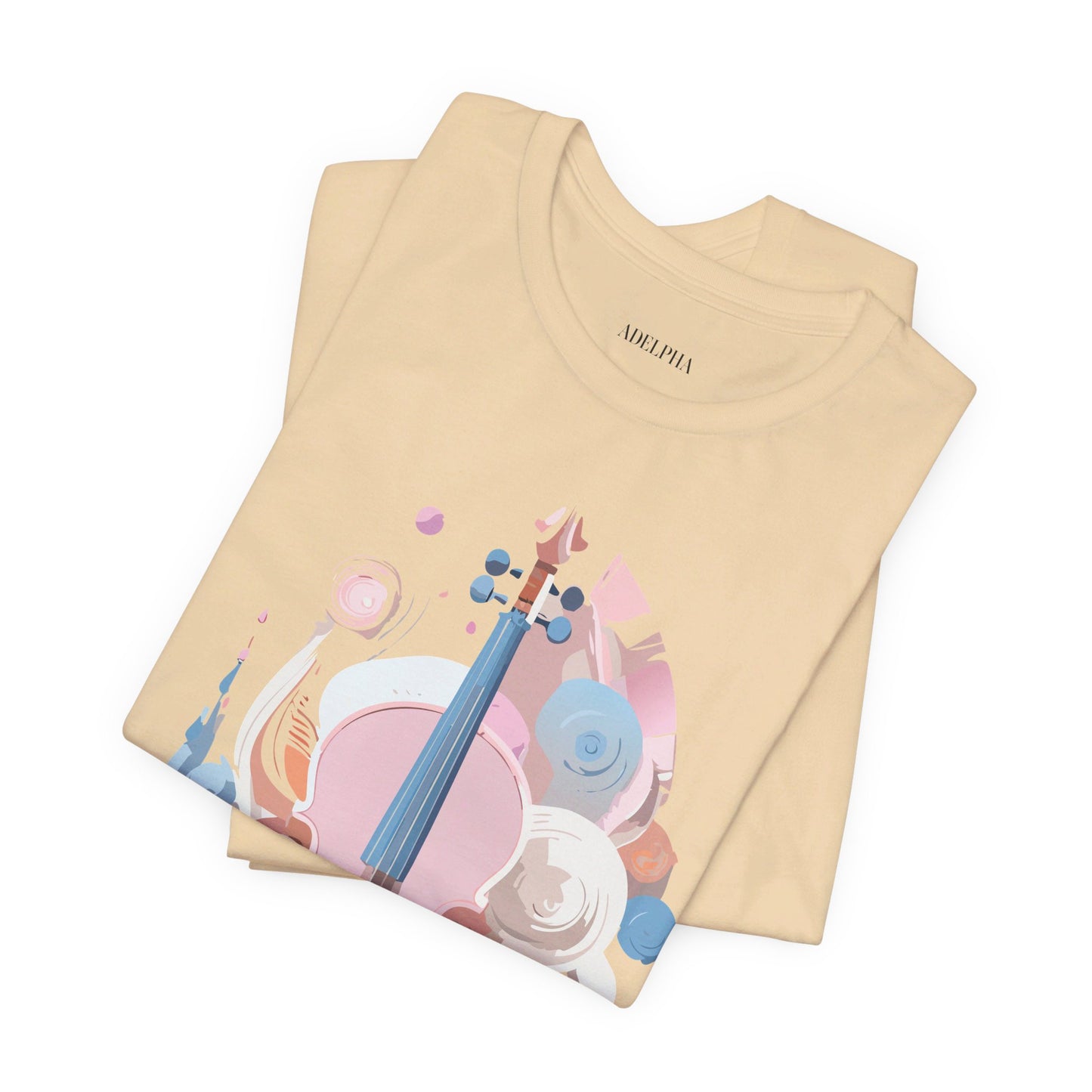 T-shirt en coton naturel - Collection Musique